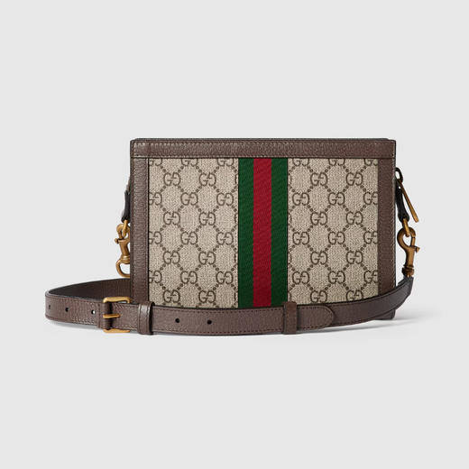 GUCCI 古驰 男士 GG Supreme帆布 Ophidia系列 小号单肩包 混色 795467 96IWT 8745 商品图2