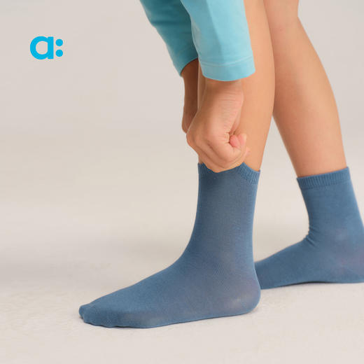 allblu幼岚【中筒四季袜】儿童袜子A类25秋新款男童女童透气耐穿 商品图4