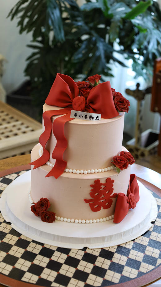 订婚蝴蝶结（图为8+6双层，需要同款拍8+6） 商品图2