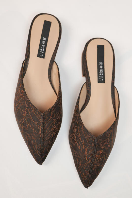 漫物记香云纱尖头平底鞋 商品图4