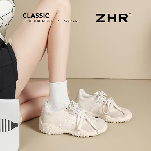 ZHR则则时尚内增高休闲鞋2025夏季新款元气多巴胺休闲鞋CX108 商品图1