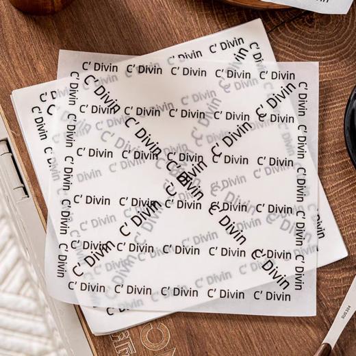 18*18cm  半透明C'Divin 托盘垫纸提拉米苏蛋糕防油垫纸 约500张 商品图0