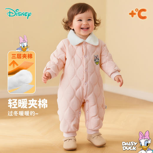 迪士尼冬季女童夹棉连体衣ZD4EL002 商品图0