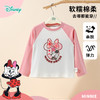 迪士尼童装女孩洋气可爱米妮印花T恤春秋季宝宝百搭休闲长袖上衣ZD3ES002* 商品缩略图9