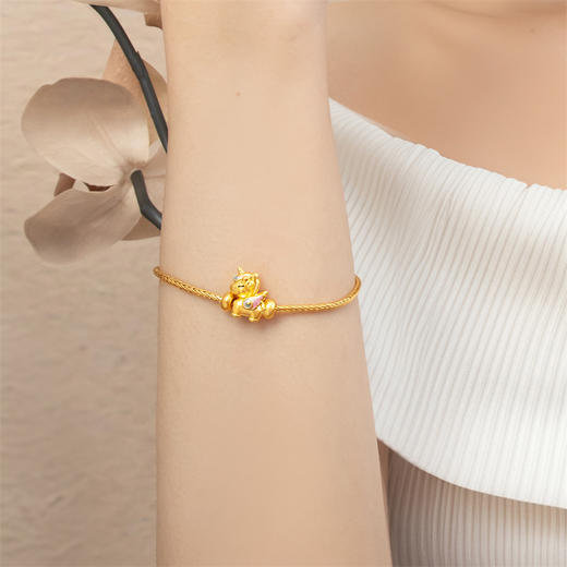 【新品首发】人间理想黄金足金独角兽转运珠情人节礼物MEMORA诗普琳HP874201 商品图2