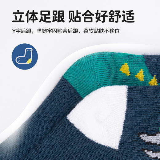 贝贝怡男童儿童袜（6双装）ZB3EP005 商品图9