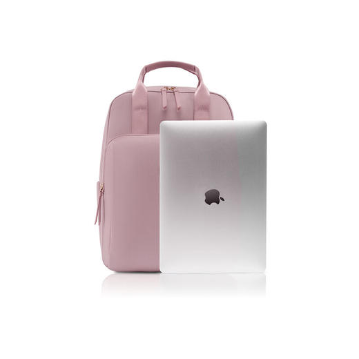 新秀丽（Samsonite）双肩包女新款大容量商旅背包粉色96Q*90036 商品图1