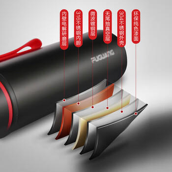 富光保温杯316不锈钢男女士学生双饮便携大容量真空户外运动壶水杯子 商品图5