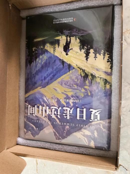 【帆布袋+飞机盒+刷边版】夏日走过山间 双封硬壳精装 约翰·缪尔著 带你用一本书的时间 完成从城市到山野的灵魂出走 商品图7