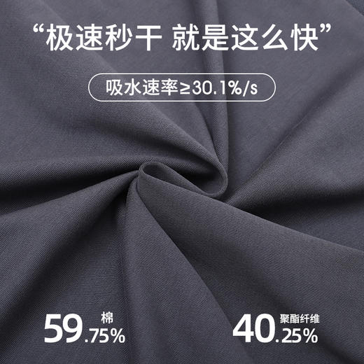 3D科技印花T恤圆领T恤短袖T恤男 吸湿速干凉感防虫抗菌  户外运动跑步登山徒步 CHF152101 商品图3