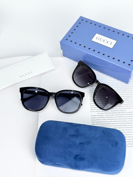 QT104-古驰 炫酷都市系列几何造型款假日旅行版太阳镜GG1001SK蝶形 女款（QT*JH）夏季专享 商品图0