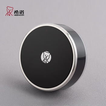 希诺双层玻璃杯带把手高档泡茶杯子男家用办公透明水杯XN-6723 450mL 商品图3