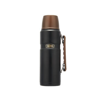 膳魔师（THERMOS）保温壶1200ml男女旅行露营大容量水壶伴手礼生日礼物TSK2曜石黑 商品图1