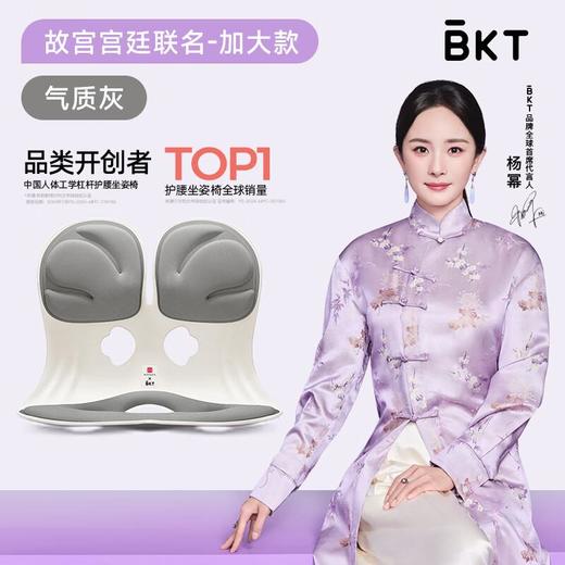 BKT 人体工学护腰坐姿椅（加大版灰色） 商品图0