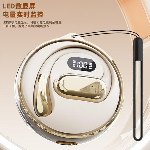 【柏林之音2025新款蓝牙耳机】气骨传导无线挂耳式运动不入耳超长续航 商品图3