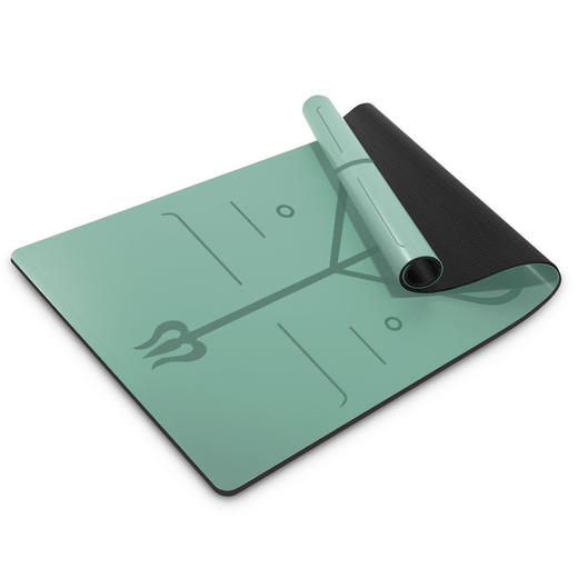 【瑜伽垫pu+橡胶土豪垫】加宽加厚静音减震舞蹈垫家用防滑健身垫 商品图4