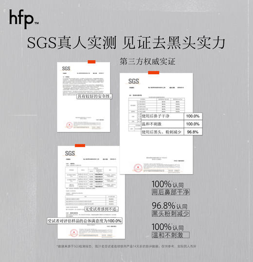 【正品直售】hfp™果酸黑头改善鼻贴套装 商品图2