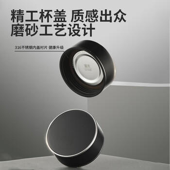 富光玻璃杯茶水分离泡茶杯子高硼硅双层玻璃水杯大容量流光银330ml 商品图2