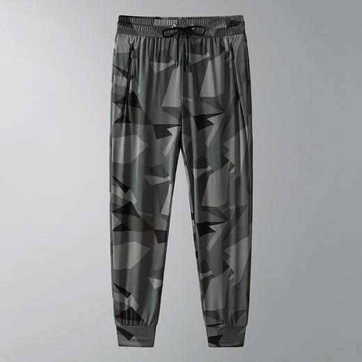 【DSK】大依优型大码冰丝速干裤弹力迷彩休闲长裤透气运动薄款宽松夏季 商品图1