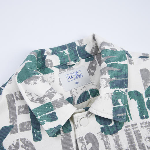 HX 冬季短款翻领薄棉服S112444371101 商品图2