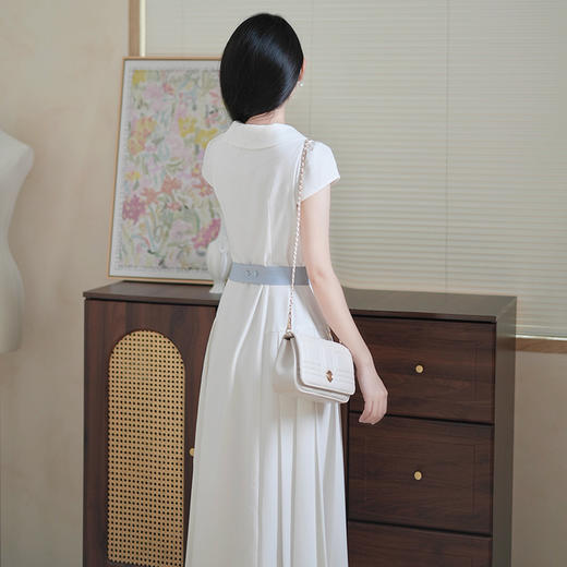 裁缝学苑AH41翻领短袖衬衫裙纸样连衣裙女装收腰裙子样板图纸 商品图1