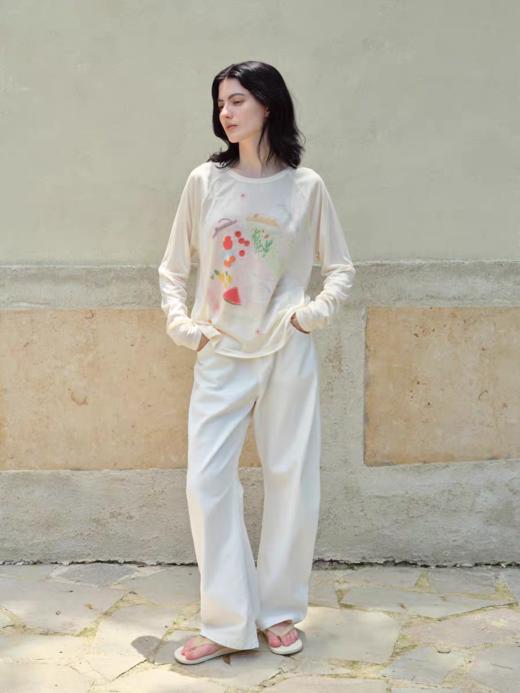 Evistub女装/E-5QCX273/仲夏乐园小猫印花罩衫女 商品图2