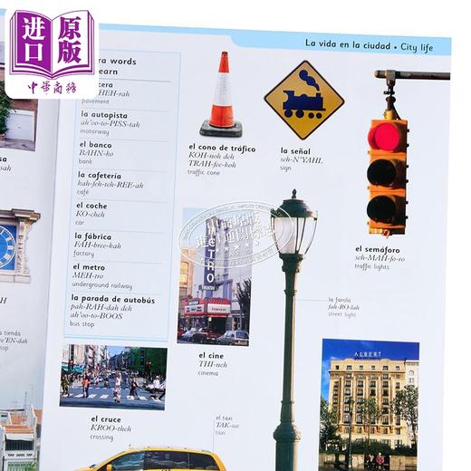 【中商原版】First Spanish Dictionary A First Reference Book for Children  DK First Reference 商品图3