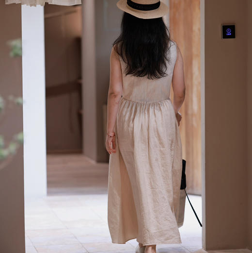 自制亚麻连衣裙 商品图6