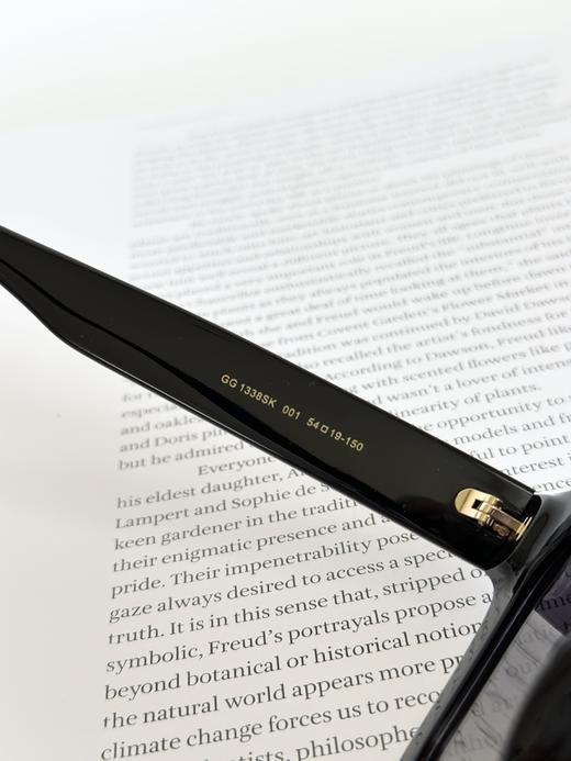 QT54- 古驰 Logo标识系列时尚造型款假日旅行版 板材镜架 方形 太阳眼镜 男女同款情侣款（QT*JH）夏季专享 商品图8