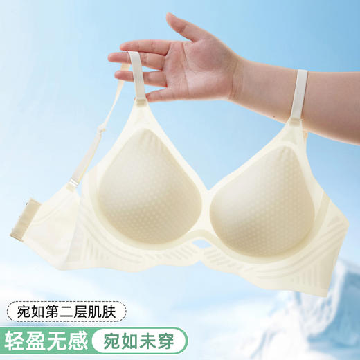 ALDOLA/雅黛俪内衣女冰丝无痕裸感文胸果冻条软支撑夏季薄款胸罩 商品图2