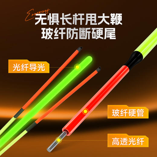 佳钓尼鲢鳙夜光漂咬钩变色电子漂日夜两用高灵敏醒目加粗钓鱼装备 商品图2