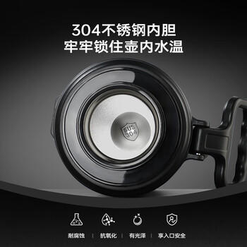 富光保温壶304不锈钢大容量保温暖水瓶车载真空户外旅行壶便携2000ML 商品图6