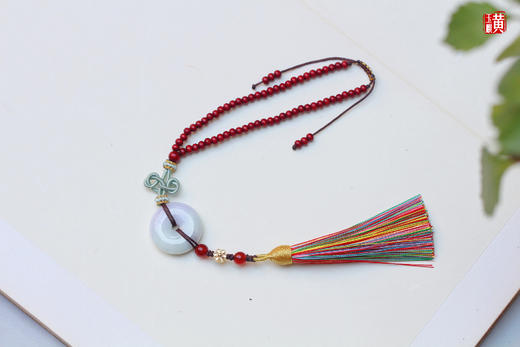 翡翠平安扣挂饰 商品图0