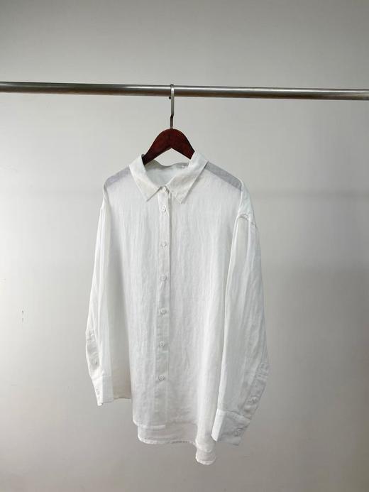 小禾三色衬衫！2025夏季防晒衬衫女设计感小众宽松薄款衬衣法式上衣！ 商品图5