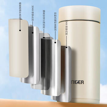 虎牌迷你口袋杯轻量便携保温保冷杯MMP-B20C-GE雨林绿200ml 商品图7