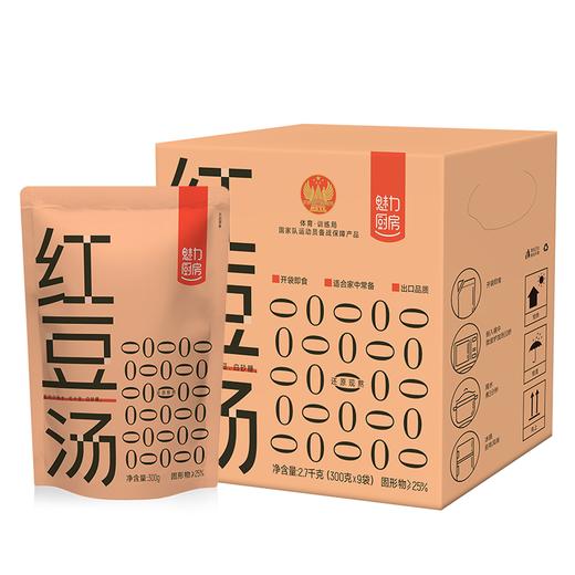 魅力厨房 红豆汤300g*9 商品图0