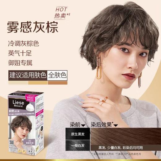 花王Liese莉婕 泡泡染发剂（4/5/6/7/2G号） 商品图3