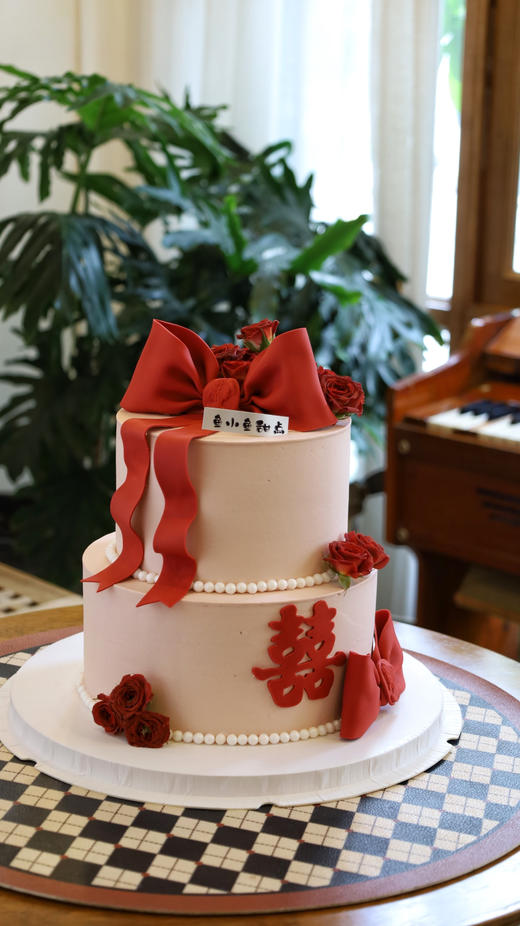 订婚蝴蝶结（图为8+6双层，需要同款拍8+6） 商品图3