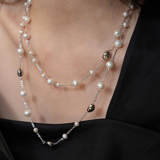 【戚薇&刘忻&法老同款】Garden of Eden 伊甸园系列 | 伊甸园果实珍珠长链 商品图5