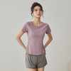 【限时秒】YOGACODE【火树银花系列】网纱拼接圆领薄款健身跑步训练运动上衣t恤DS264 商品缩略图3