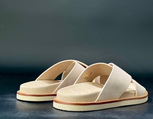 男款绒面圆头露趾一字拖鞋006 商品图2