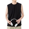 【DSK】大依优型大码速干背心索罗娜凉感科技运动健身速干无袖t恤宽松砍袖上衣男士 商品缩略图4