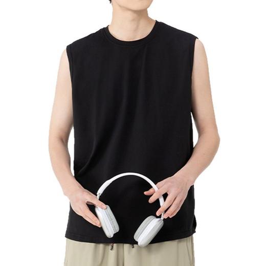 【DSK】大依优型大码速干背心索罗娜凉感科技运动健身速干无袖t恤宽松砍袖上衣男士 商品图4