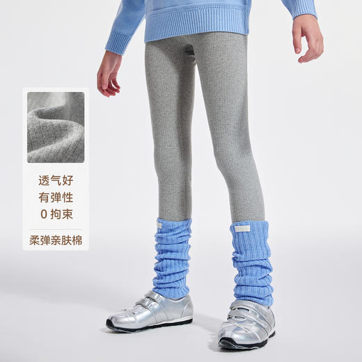 【英氏】【110-170】女童春秋打底裤亲肤纯色 商品图5