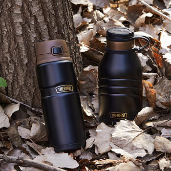 膳魔师（THERMOS）保温杯780ml男女大容量旅行水杯伴手礼生日礼物TSK2-700S 曜石黑 商品图1