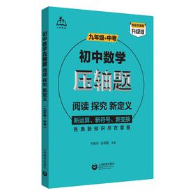 初中数学压轴题：阅读、探究、新定义（九年级+中考）
