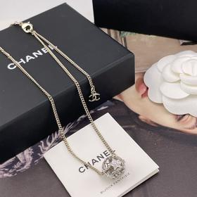 香奈儿 镂空星星银球项链（XJ）