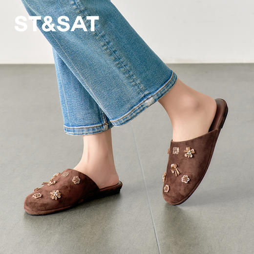 【微醺系列】星期六时尚百搭精致穆勒拖 商品图8