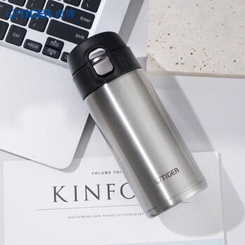 虎牌（TIGER）便携弹盖保温保冷水杯MMJ-A36C-XC不锈钢色360ml 商品图2