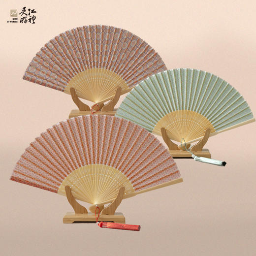 定胜丝扇+手包（花纹随机） 商品图0